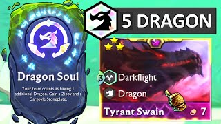 5 Dragon Mage Swain go BRRRR ⭐⭐⭐ 3 Star | TFT Set 7.5