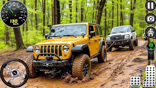 Extreme Offroad SUV Driving Gameplay | Dangerous Forest Track Challenge