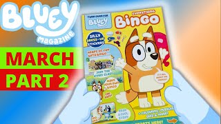 🧡💙 BLUEY Magazine - March 2022 Issue Part 2 ‼️  | Bluey Books & Crafts | Disney Jr | ABC Kids screenshot 5