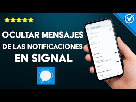 ¿Cómo ocultar los mensajes de las notificaciones en SIGNAL? - Silenciar Chats