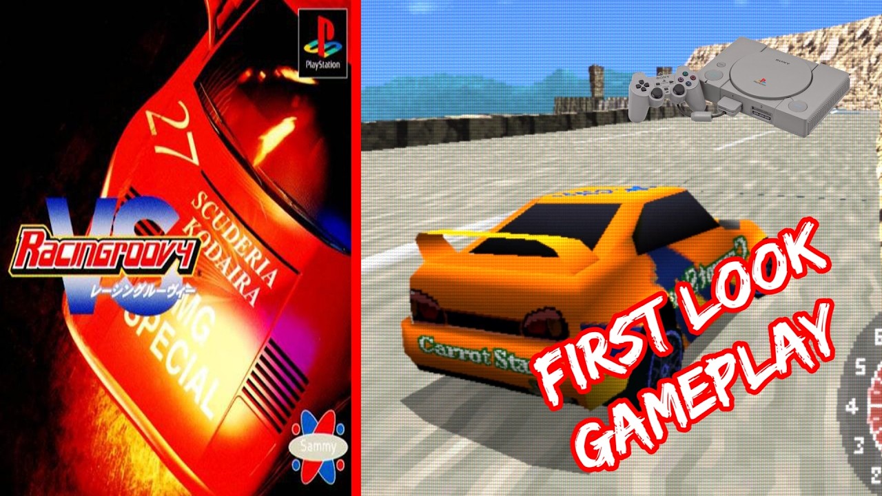 Racingroovy VS – PS1 Gameplay - YouTube