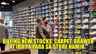 RHAND RHELLE: BUMILI KAMI NG MGA NEW STOCKS, CARPET, DRAWER AT IBA PA PARA SA STORE NAMIN.