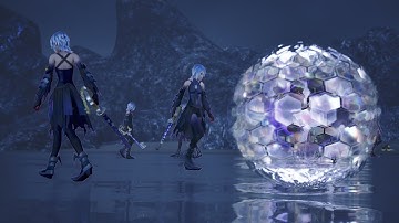 Using The KH3 Free Cam Mod During Anti Aqua Cut Scene, These Are The Results