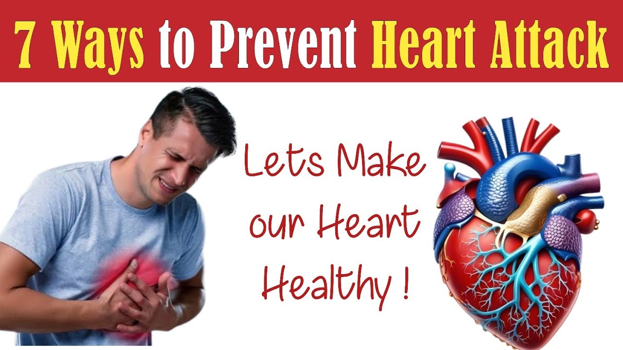 7 Essential Steps / ways to Prevent Heart Attacks • Dr. Usman Akbar ...