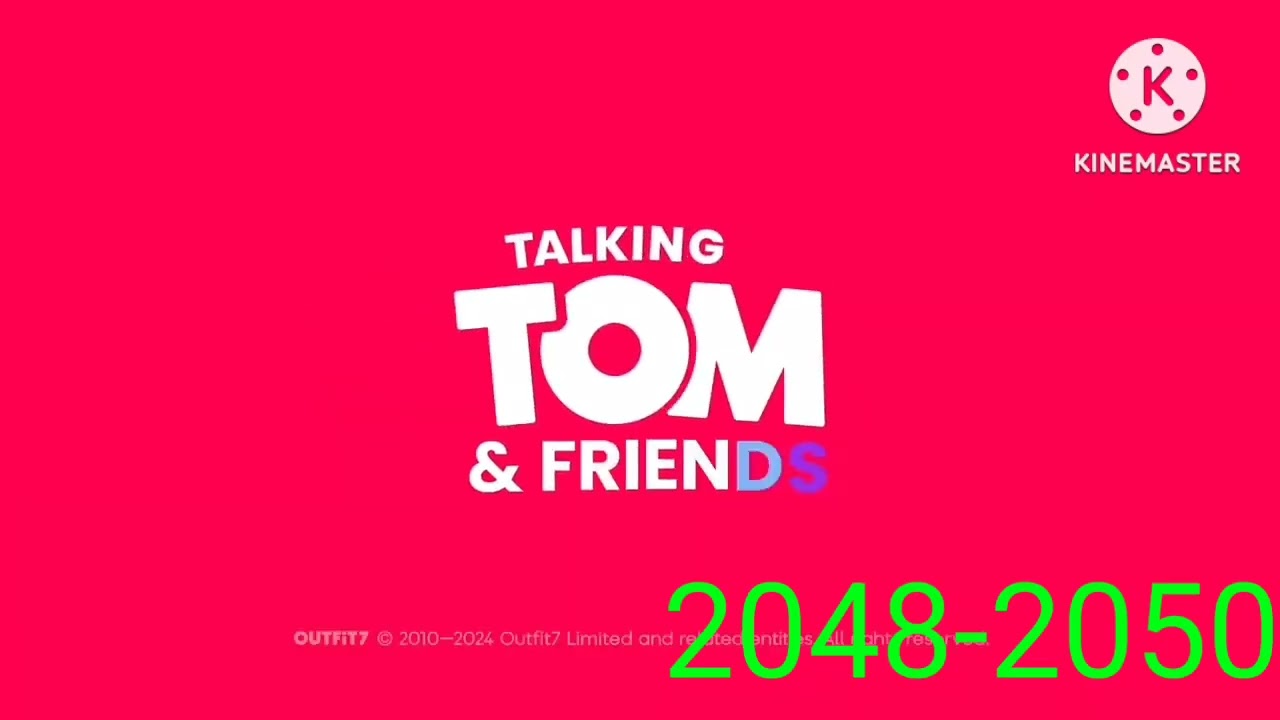 Talking tom short closing logos evolution 2039-2067