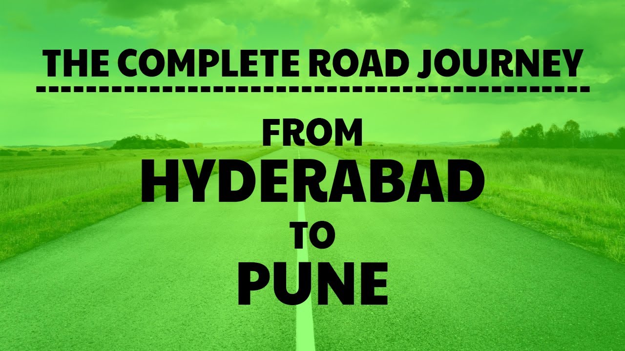 HYDERABAD TO PUNE - ROAD TRIP IN TIME-LAPSE | TOLL PLAZAS |