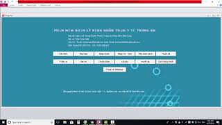 Cấu hình phần mềm quản lý phòng khám miễn phí | videos 3