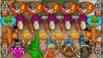 Robbery Bob 2 - All Costumes Funny Gameplay Part 383