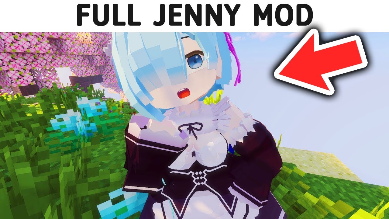This is Sexy JENNY MOD in MINECRAFT | LOVE IN MINECRAFT | Jenny Mod ...