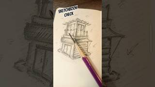 !Sketchbook check! #art #drawing #sketchbook #aestheic #sketch #drawingideas #recommended #shorts