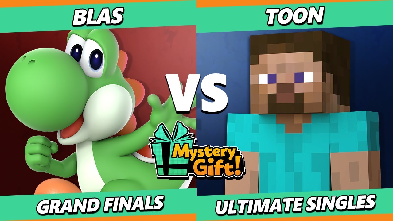 Mystery Gift! GRAND FINALS - Toon (Steve) Vs. Blas (Yoshi) Smash Ultimate - SSBU