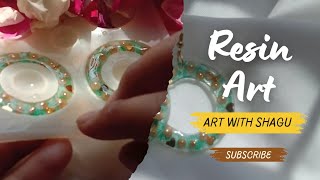 Diy resin earings💕|How to make resin earing| #diy #resin#trending #resinart#art #craft#youtube
