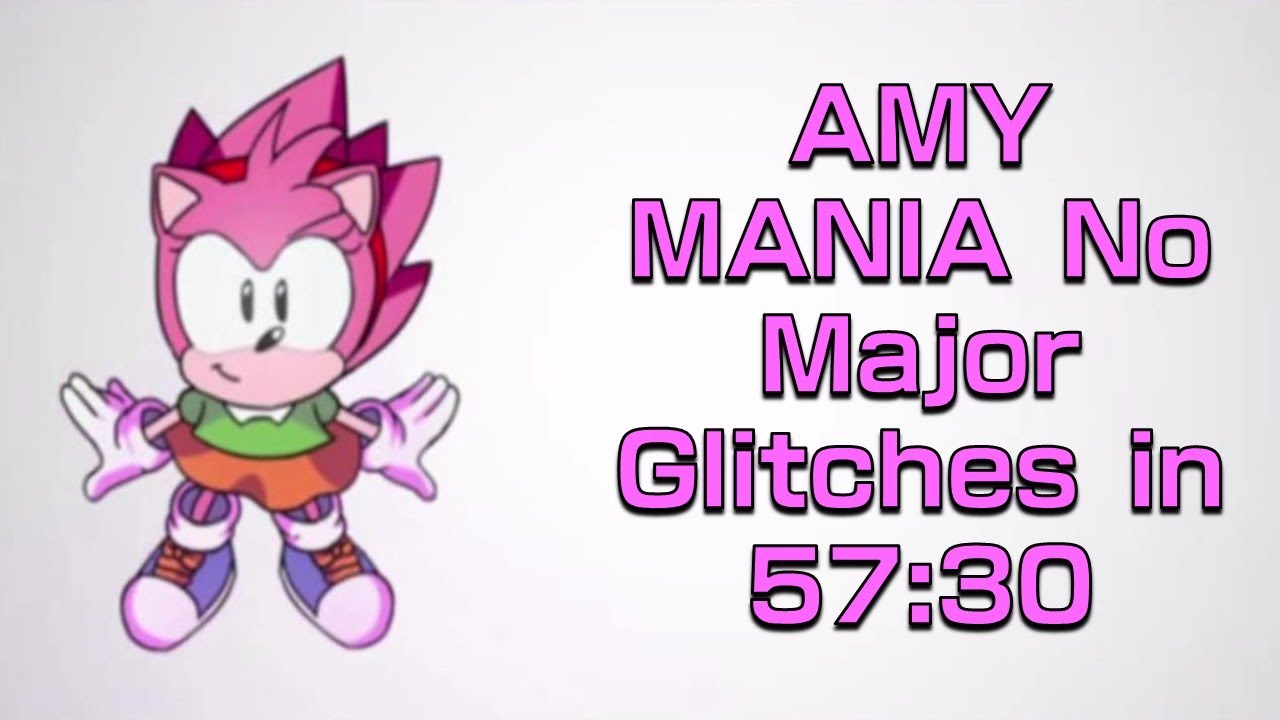 Amy Mania, New Game+ in 57:30 - Sonic Mania Plus Speedrun [PB] - YouTube