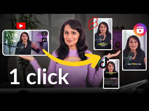 Easily Repurpose YouTube Videos Into Shorts Reels TikToks Free N Fast 