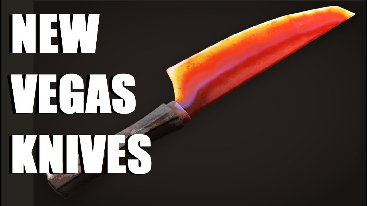 Fallout 4 Mod Review New Vegas Knives YouTube