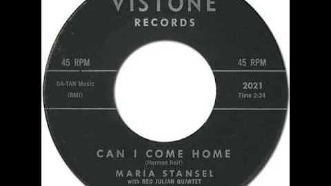 MARIA STANSEL - CAN I COME HOME [Vistone 2021] 1959