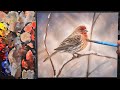 Achieving Realistic Results in One Layer - How To Paint A Bird, Oil Painting Tutorial