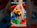 Muddy Toys Cleaned! 😍 Satisfying Toy Car Wash