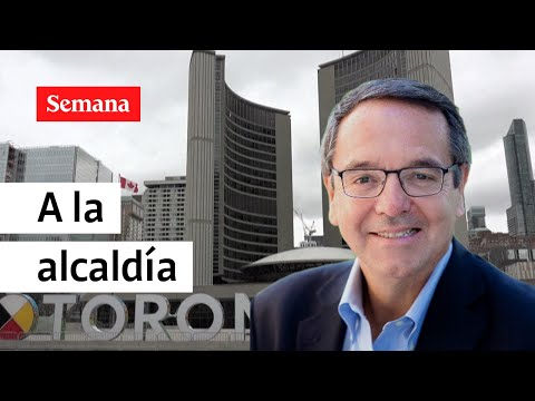 La historia de Guillermo Peñalosa, el colombiano que podría ser alcalde de Toronto