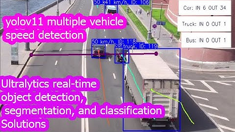 Unlock The Secrets Of Yolov11 Multiple Vehicle Counting | Yolov11 For Tracking Multiple Vehicles