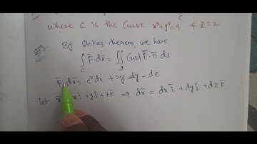 Stokes theorem problem || Part-4|| RAJESHLEKKALU|| VECTOR INTEGRATION