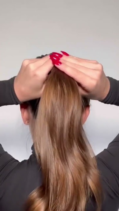 The Barbie ponytail. Step by step #ponytail