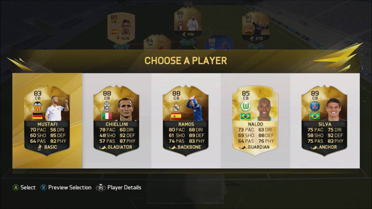 FUT DRAFT FOOTBALL CHALLENGE YouTube