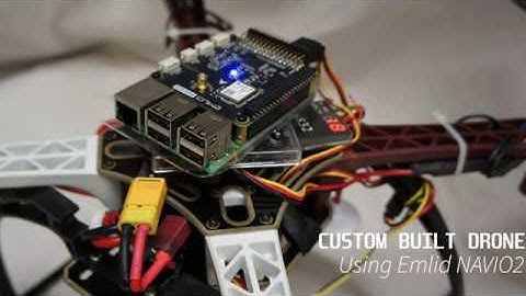 Custom Built NAVIO 2 Drone with Person Recognition