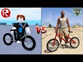 ROBLOX BMX VS GTA 5 BMX - WHICH IS BEST?