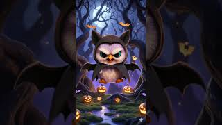 Grumpy’s Bat Wiggle | HunaHuna Chibi Halloween Short