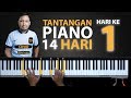 Hari ke 1  dasar dasar piano  tantangan piano 14 hari  belajar piano keyboard