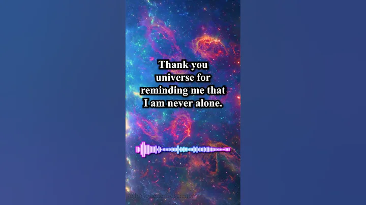 Thank You Universe | Gratitude Affirmations | Positive Affirmations | Thank You Affirmations