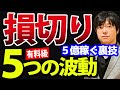 【有料級】損切ルールと、急落・暴落シーン別対処法