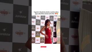 Yogesh U0026 Akanksha Reaction To Paps About Each Other  splitsvilla bollywood akanksha yogesh win