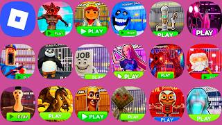 Roblox Mod,Stranger Things. DEMAGORGON PRISON,Subway Surfers Prison Run,Hungry Snake Prison Run Mod
