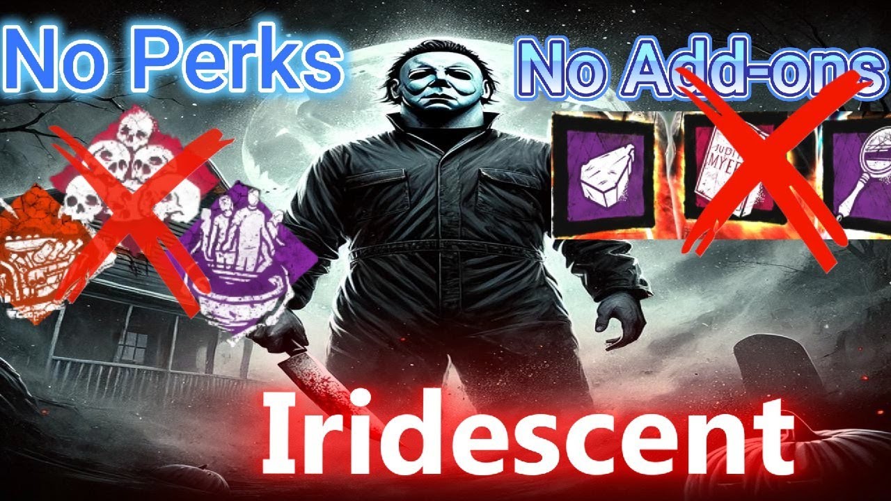 DBD Michael Myers [No Perks No Add-Ons] IRIDESCENT rank /RAW Horror ...