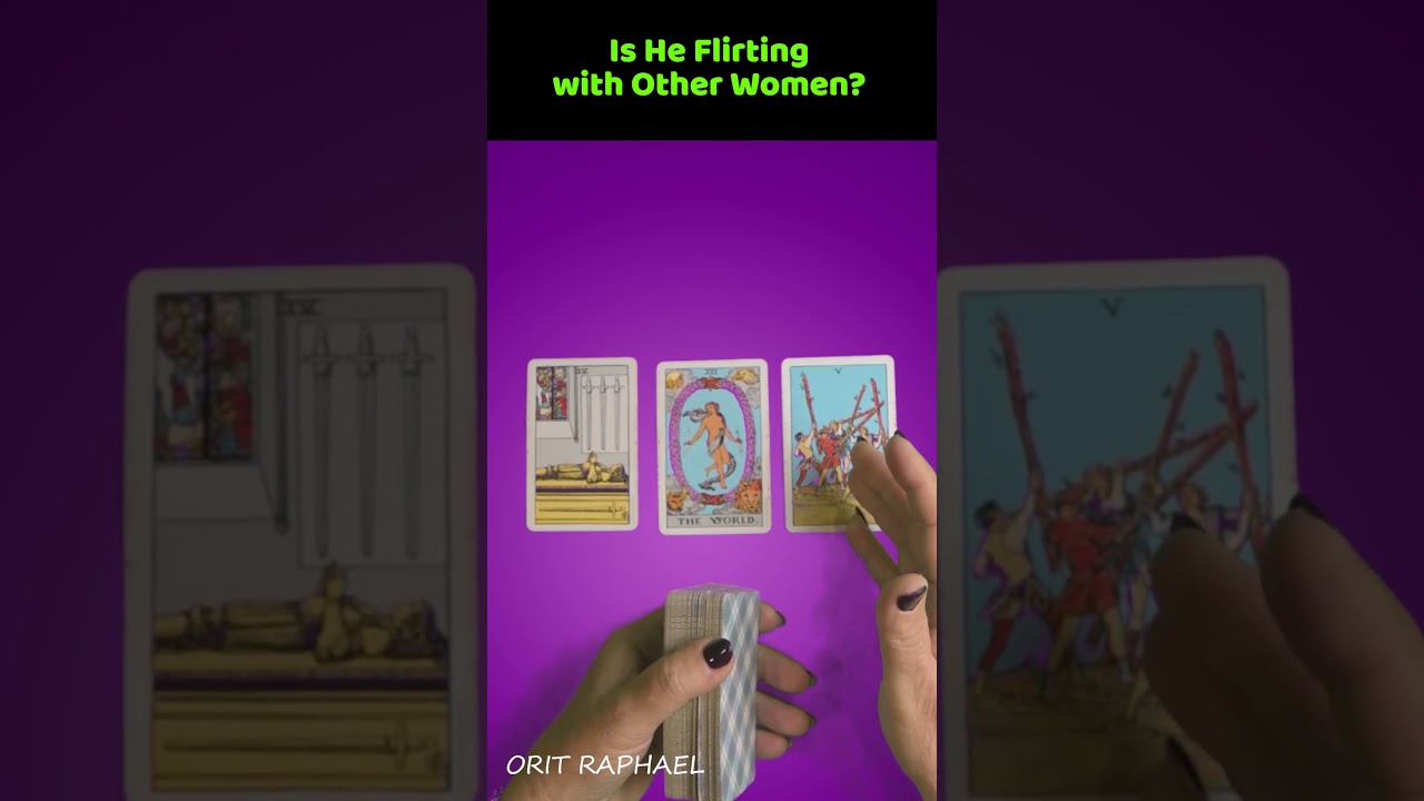 Is He Flirting with Other Women? 💔 Tarot Truth with Orit Raphael 