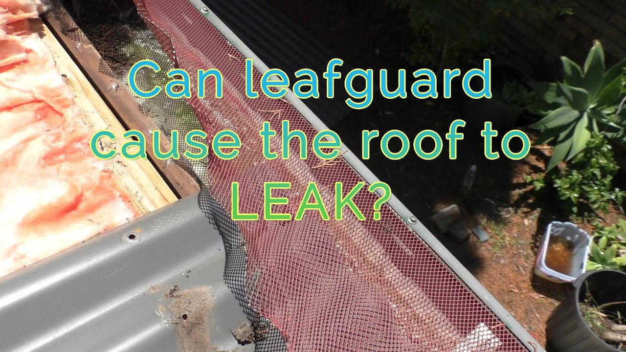 Leafguard on metal roofs pros and cons YouTube