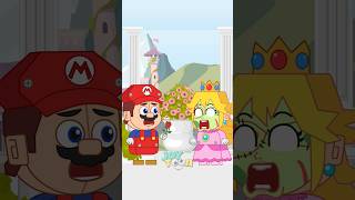 Mario Fail To Propose Princess Peach funnycartoon memeanimation mario married