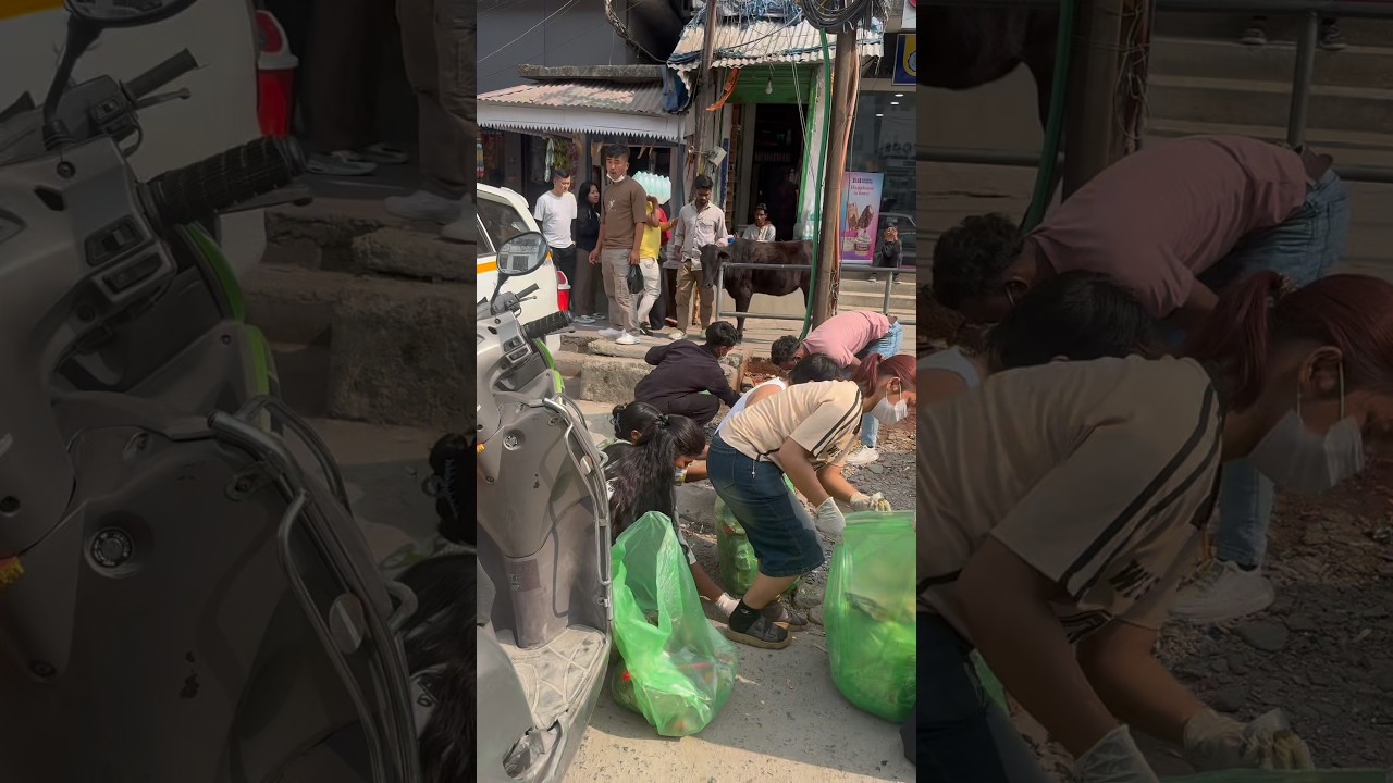 Second day of cleaning drive 