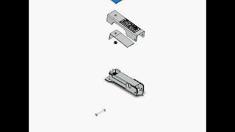 Stapler Exploding (SolidWorks Drawing)