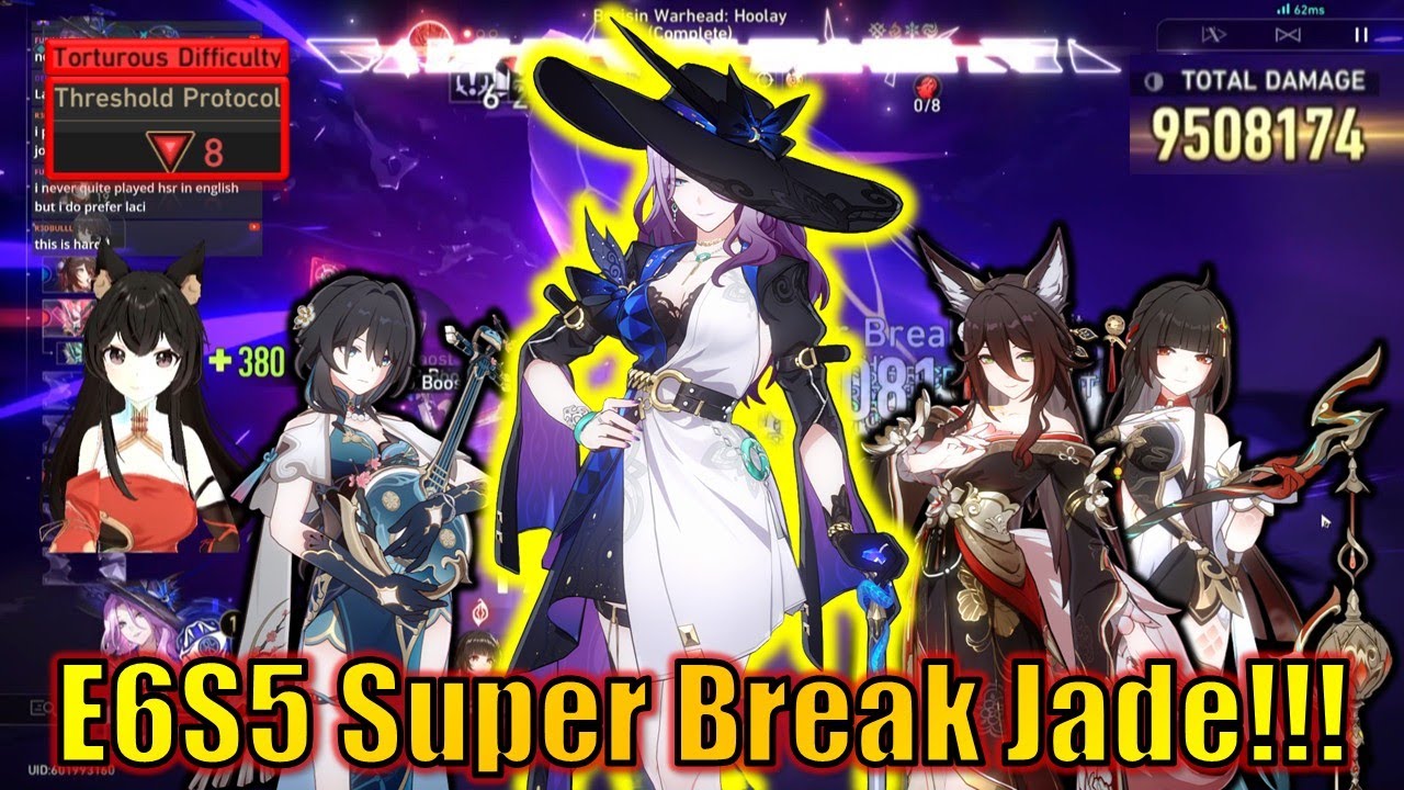 E6S5 Super Break Jade is Broken? feat Fugue Lingsha Ruan Mei | Ordinary DU P8