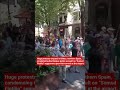 Huge protests erupted in Bilbao Spain, condemning the Basque police assault on “Sumud Flotilla”