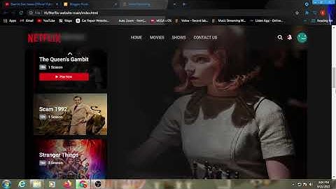 Netflix website make with html and css js with jqueiry and bootstrap too.