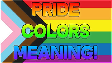 Pride Flag Colors Meaning