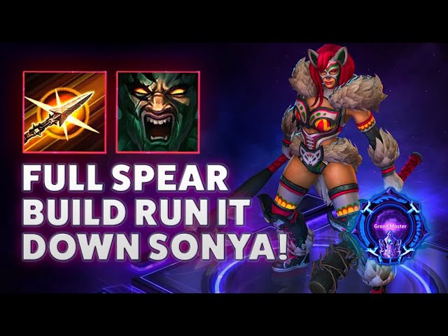 Sonya [YETI] 68% WinRate  Build on Psionic Storm - Heroes of the