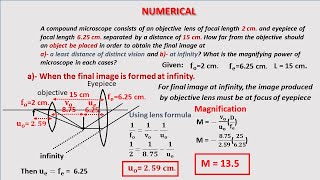 Numerical Compound Microscope in Hindi