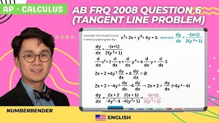 AP Calculus AB FRQ 2008 Question 6 | AP Calculus AB