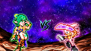 Cosmic Elf Aria (New) VS Sonic Black V2 (all form) in Jump Force #Mugen