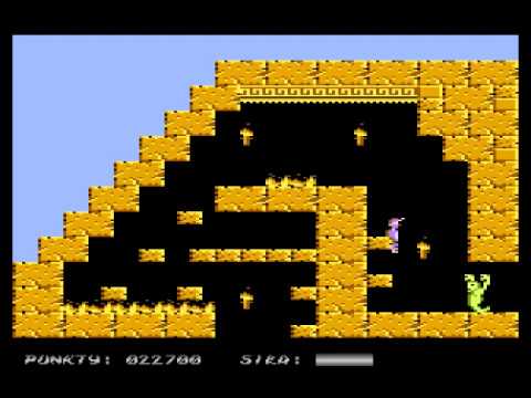 Atari 8bit game - Crypts of Egypt - Final